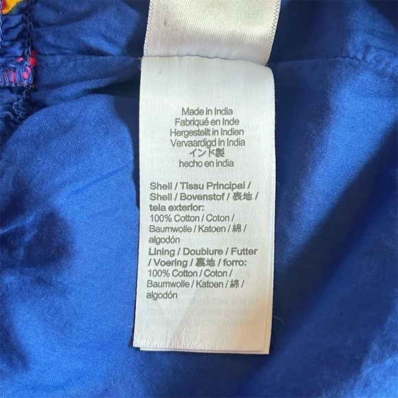 J. Crew Women's Floral Smocked Tiered Mini Skirt Size S Multicolor - Picture 4 of 8